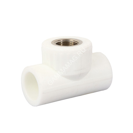 Тройник комбинированный PPRC внутр. резьба _ 25х1/2"х25 *15/60