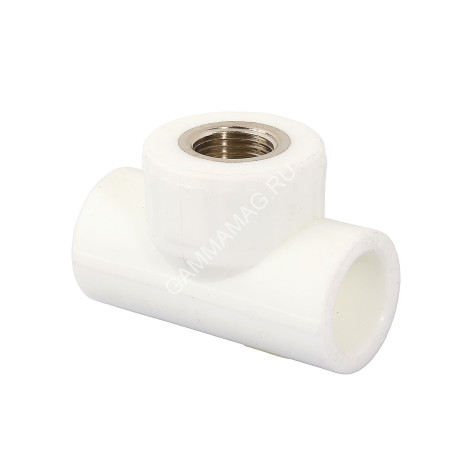 Тройник комбинированный PPRC внутр. резьба _ 25х1/2"х25 *15/60