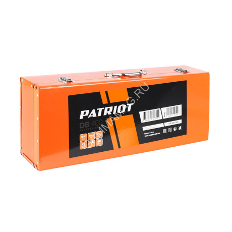 Молоток отбойный электрический 1500Вт 1400уд/мин сила удара 45Дж DB400 PATRIOT *1
