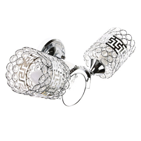Бра N1916/2W CH E27 2*40Вт (230*150*450) VERNER LIGHTING *1