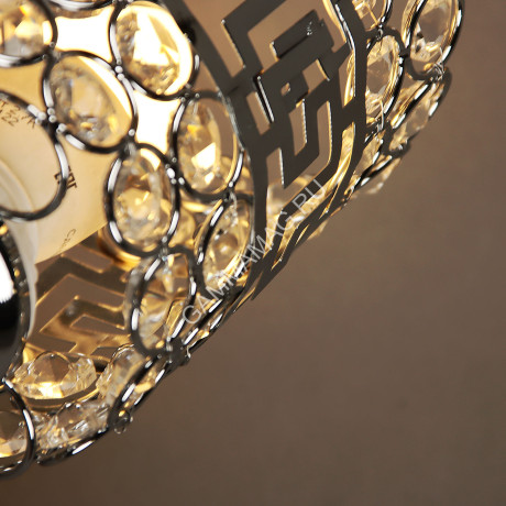 Бра N1916/2W CH E27 2*40Вт (230*150*450) VERNER LIGHTING *1