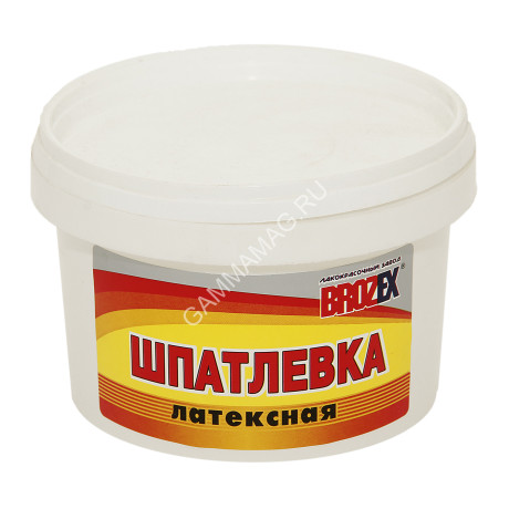 Шпатлевка латексная 0,9 кг BROZEX *12/648