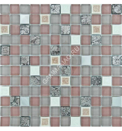 Мозаика LAT 38 (300*300*8мм) Glass/Ceramic (11 шт/уп) 1 кв.м/кор