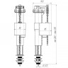 Клапан впускной (поплавок) нижний/пластик АНИ WС5510 *1/30