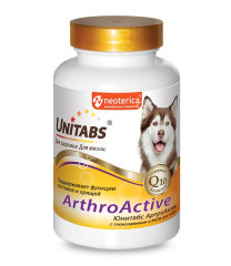 Unitabs Arthro Аctive с Q10 для собак 200 таб.