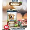 Happy Dog Natur Line 0,410кг телятина, индейка консервы для собак (741077)