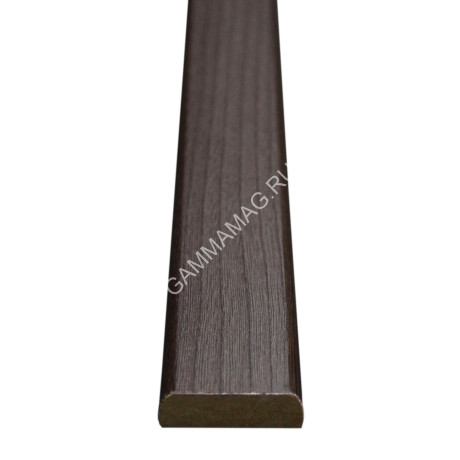 Притворная планка для двойных блоков Лиственница ГРЕЙ BROZEX-WOOD *10