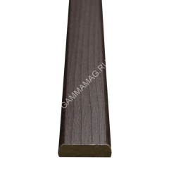 Притворная планка для двойных блоков Лиственница ГРЕЙ BROZEX-WOOD *10