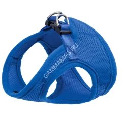 Комплект (Triol) HL02S шлейка мягкая (грудь 35см) + поводок 1,5*120см, синяя