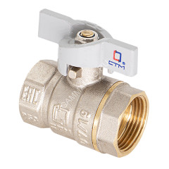 Кран шаровый 1/2" (_15) М/М бабочка СТМ (СТАНДАРТ) CWFFB012 (аналог ЗФ766) *1/25/200