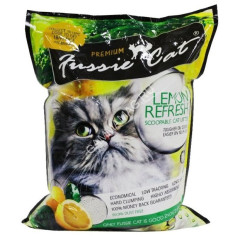 Наполнитель (Fussie Cat) 5л Лимон комкующийся