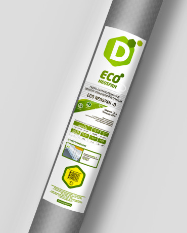 Мембрана ECO NEOSPAN "D" (паро-гидроизоляция ш 1,5м*40м/60м2) *1