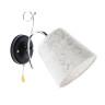 Бра N1944/1W BK+CH E27 1*40Вт (250*280*160) VERNER LIGHTING *1