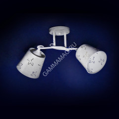 Люстра N1969/2 WG Е27 2*40Вт ( h=290; d=550) VERNER LIGHTING *1