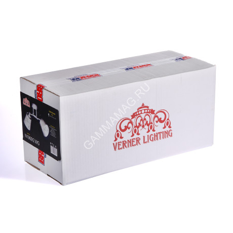 Люстра N1969/2 WG Е27 2*40Вт ( h=290; d=550) VERNER LIGHTING *1