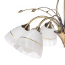 Люстра N3039/6 AB 6*40W E27 (d=380; h=660) S=24м2 VERNER LIGHTING *1