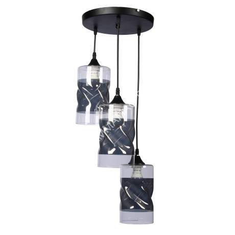 Люстра N4274/3Н 3*40W E27 (q-300;h-800/200) S=12м2 VERNER LIGHTING *1