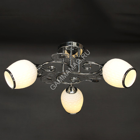 Люстра А1231/3 СН 3*40W Е27 , 220V VERNER LIGHTING *1