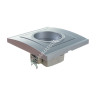 Розетка "Бриллиант" СП 1-мест. серебро б/з 16А IP20 UNIVersal 7949834 *10/100