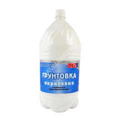 Грунтовка акриловая для внутренних и наружных работ 3кг BROZEX глуб. прон. конц 1:1 *4/180