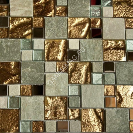 Мозаика LAT 65 (300*300*8мм) Glass/Stone (11 шт/уп) 1 кв.м/кор