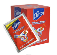 Чист.ср-во д/труб ЧИРТОН 80г горячей водой (Chirton) *12/48