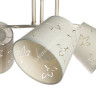 Люстра N1969/3 WG Е27 3*40Вт ( h=260; d=490) S=12м2 VERNER LIGHTING *1