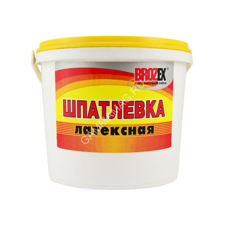 Шпатлевка латексная 5 кг BROZEX *4/144