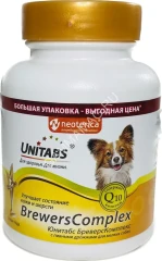 Unitabs Brewers Complex с Q10 для мелких собак 200 таб.
