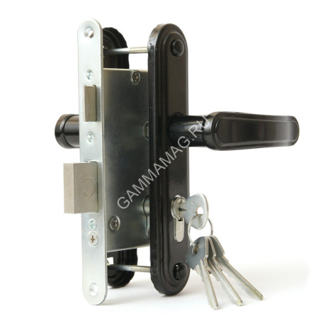 Замок врезной Зенит ЗВ 4-3,03 чёрный Димитровград *1/15