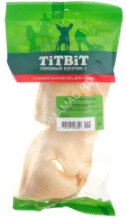 TiTBiT 0,056кг лакомство нос телячий бабочка (мягкая упаковка)