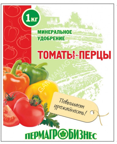 Удобрение Томаты и перцы 1кг (Пермагробизнес) *20