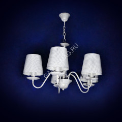 Люстра N1983/5 WG Е14 5*40Вт (h=680; d=630) VERNER LIGHTING *1