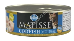 Farmina (Фармина) Matisse 0,085кг мусс с треской консервы для кошек (4831)