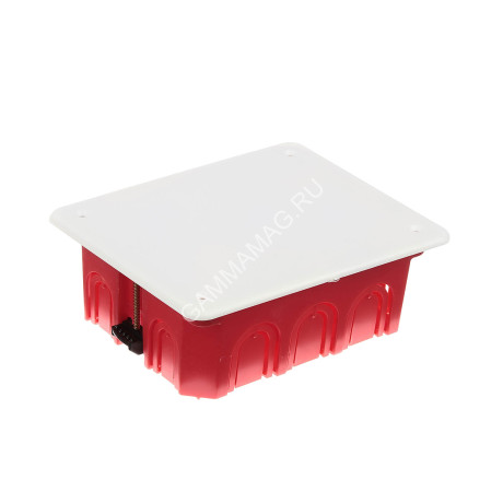 Коробка распаячная СП 120х92х45мм крышка, пл.лапки IP20 TDM SQ1403-1028 инд. штр-код*1/98