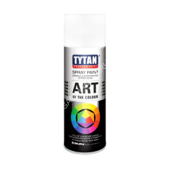 Эмаль-аэрозоль белый матовый 520/400 мл TYTAN Professional (RAL9003М) *1/12