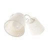 Бра N1969/2W WG E27 2*40Вт (250*230*470) VERNER LIGHTING *1