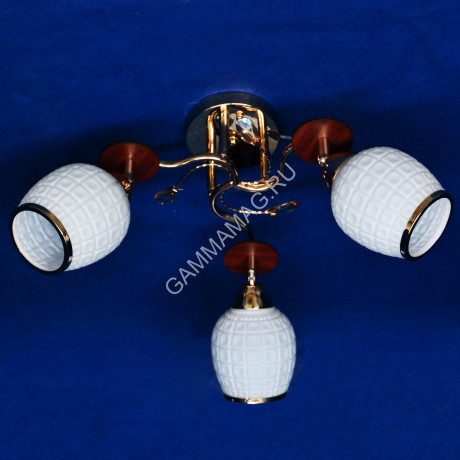 Люстра А1239/3 FG 3*40W Е27 , 220V VERNER LIGHTING *1*