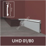 Плинтус напольный Солид 1 UHD 01/80 белый 2,0м *11