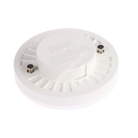 Лампа светодиодная 9W GX53 таблетка 4K нейтральный матовая Gauss 83829 *10/100