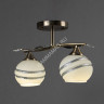 Люстра N0297/2 АВ 2*40W E14, 220V VERNER LIGHTING *1