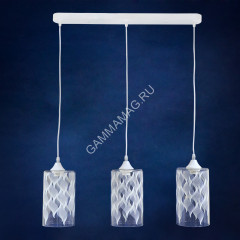 Люстра N4309/3Н 3*40W E27 (q-120;h-800;l-640 ) S=12м2 VERNER LIGHTING *1