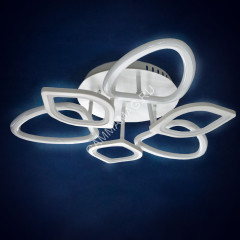 Люстра Y1198/6 120W LED 220V пульт 3000K-6500K 3 режима (h-150; d-710) S=24м2 VERNER LIGHTING *1