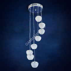 Люстра Е1716/8 CH 8*6W*LED (q-200;h-900) VERNER LIGHTING *1