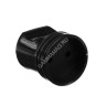 Розетка кабельная 2П б/з 10А 250В черная TDM SQ1806-0410 *1/50
