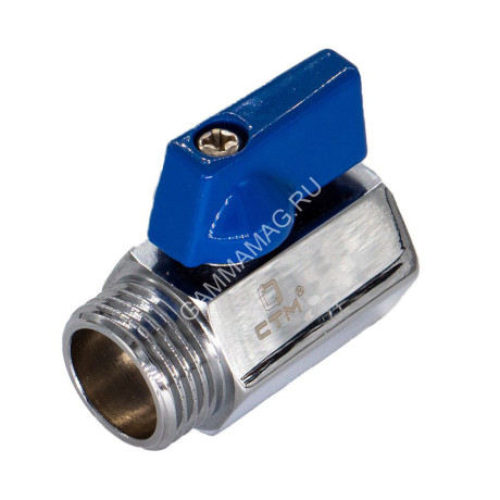 Кран шаровый 1/2" (_15) М/П MINI СТМ CWMFM012 *1/144