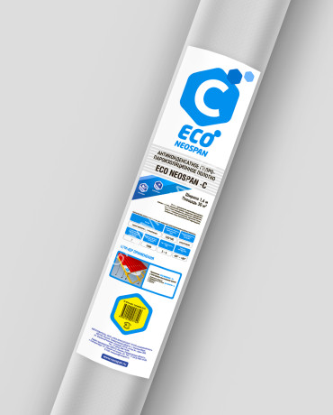 Мембрана ECO NEOSPAN "С" (паро-гидроизоляция, ширина 1,6м*18,75м/30м2) *1