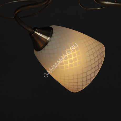 Люстра N3061/5 AB 5*40W E27 (h=230 d=640) S=20м2 VERNER LIGHTING *1