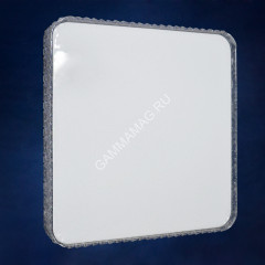 Светильник светодиодный акриловый 500мм 96W 8980B/48W*2 LED 3 реж пульт S=22м2 VERNER LIGHTING *1/5