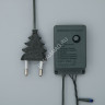 Гирлянда Нить 3.5 м 50 ламп мульти 8 режимов темная нить 220V IP20 670992 *1/200